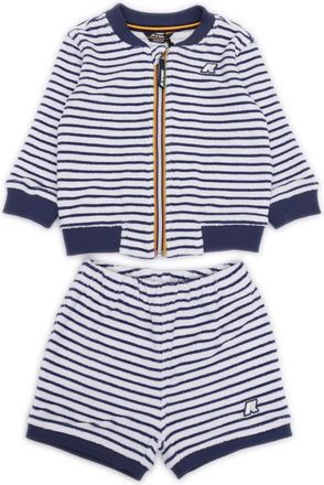 K-Way E. Set pantalone/maglione in spugna