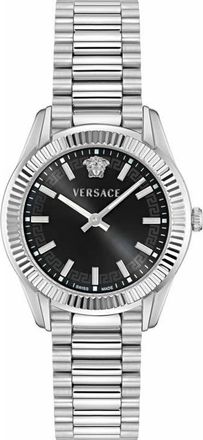 Versace Apodis Bracelet Watch, 34mm in Stainless Steel at Nordstrom