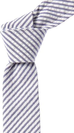 Thom Browne Blue Stripe Tie