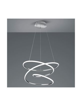 Reality Bologna Suspensi&oacute;n Led Cromo Regulable R37051106