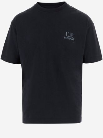 C.P. Company katoenen T-shirt met logo