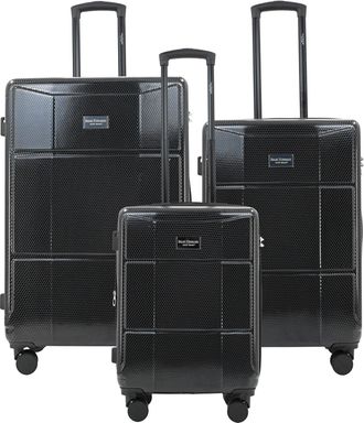 Isaac Mizrahi New York Aero 3-Piece Lightweight Expandable Hardside Luggage Set