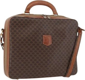 Celine Pre-owned Handbags, female, Brown, Size: ONE SIZE Pre-owned Vintage Business Bag