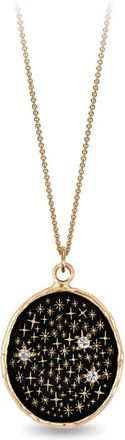 Pyrrha Collana con pendente We Are Stardust Talisman in oro giallo 14kt con diamanti