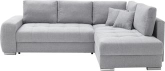 Mr. Couch Ecksofa »Mykonos, L-Form, Dauerschläfer« Mit Boxpring-Taschenfederkern