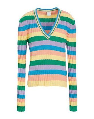 8 by YOOX ORGANIC COTTON V-NECK SWEATER