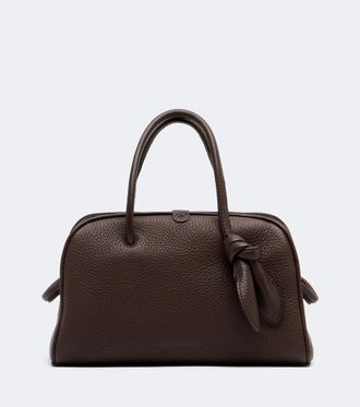 Jacquemus Turismo Small leather bowling bag