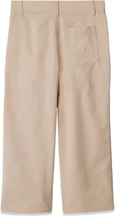 Burberry Carven Relaxed Trousers - Beige
