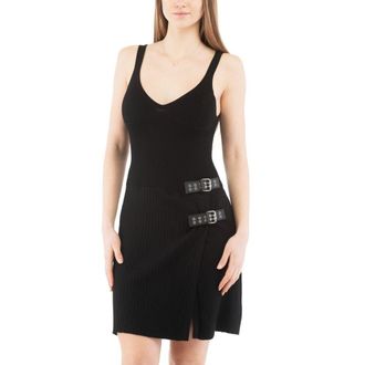 Moschino Womens Black Viscose Casual Dress