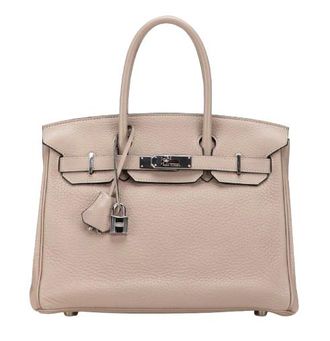 Herm&egrave;s Argile Clemence Birkin Retourne 30