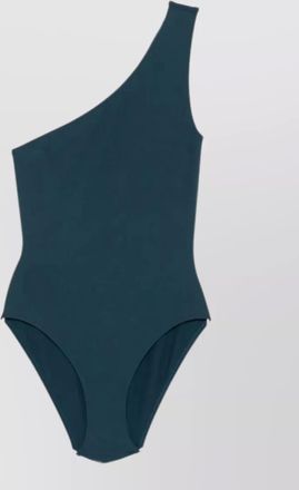 Eres effigie one shoulder asymmetrical neckline swimsuit
