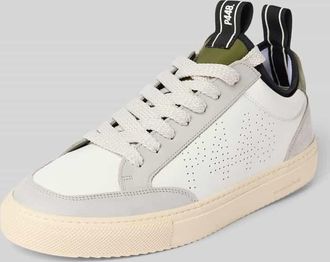 P448 Sneaker mit Schnürverschluss Modell SOHOSOCKS in Weiss, Größe 41