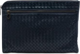 Bottega Veneta Pre-owned Bottega Veneta Nappa Intrecciato Clutch Unisex HJWOKVOK7L3BP0VR