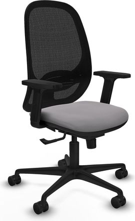 Piqueras y Crespo Silla De Oficina Piqueras Y Crespo Cilanco Negro Malla Y Cuero Sint&eacute;tico