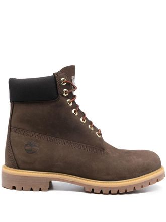 Timberland suede lace-up ankle boots - Brown