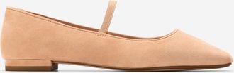 Cole Haan Womens Bridget Mary Jane Ballet Flats - Beige Size 10.5