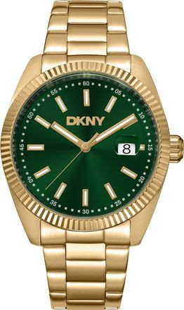 DKNY Bracelet Watch, 40mm in Dark Green at Nordstrom