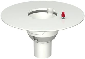 Aco Aco Bodenablauf Passavant Dn70 90 Grad/2,0l/s/klebefl./ohne Ws/epoxiert, 5170.60.20