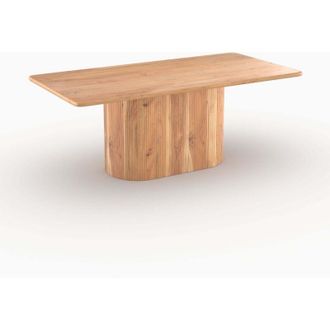 Rendez-Vous D&eacute;co Mesa Rectangular June De Madera Maciza De Acacia Para 6 Personas