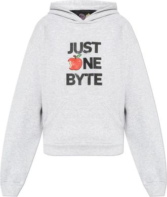 Coperni Hoodie - Dames - Hoodies - Grijs - M - Katoen - Hoodies & sweatvesten