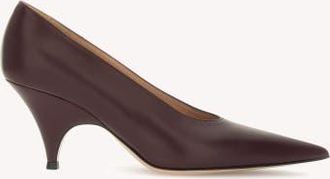 Gianvito Rossi Vitello Pointed Toe Pump in Royale at Nordstrom, Size 37.5