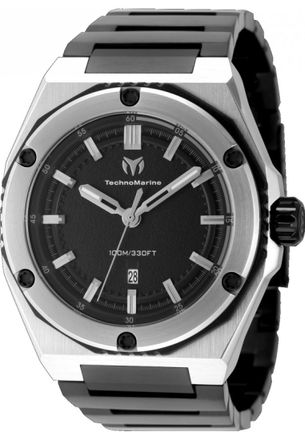 Technomarine TM-416089 Mens Coral Legacy Watch - Silver - One Size
