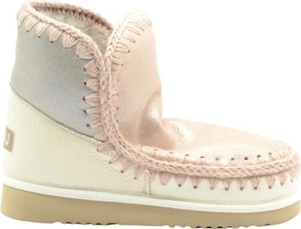 Mou Winter Boots, female, Multicolor, Size: 9 US Fur Eskimo Leather Suede Boot