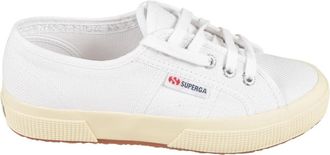 Superga Klassieke Canvas Sneakers - Dames - Sneakers - Wit - 35 EU - Katoen - Schoenen