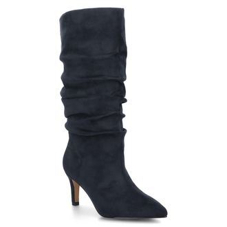 Journee Collection Womens Sonnet Knee High Wide-Calf Slouchy Boots