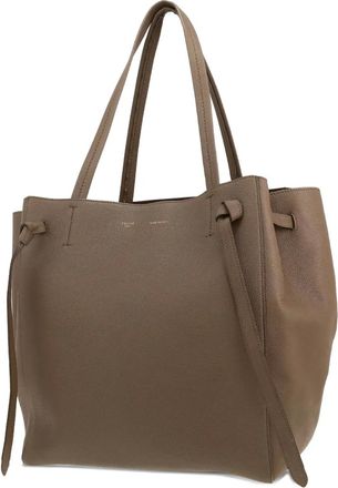 Celine 2010s Cabas Phantom shopper van bewerkt leer - Bruin