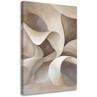 Artgeist Quadro su tela, Astratto Linee minimaliste - 60x90