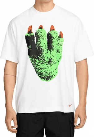 Nike Mens Titan Kaiju T-Shirt In White/green