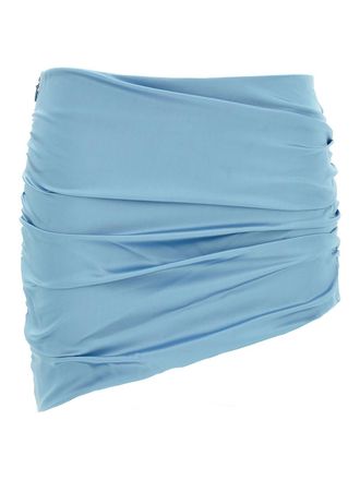 Alessandra Rich Mini satin skirt
