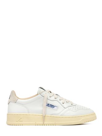 Autry Retro Low-Top Sneakers in Leather and Suede