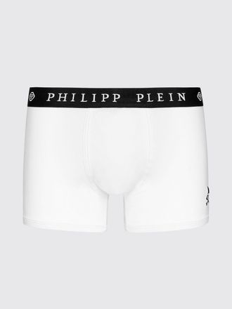 Philipp Plein Boxer in cotone stretch con logo