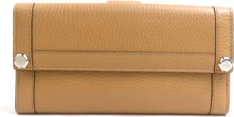 Gucci Brown Leather Long Wallet (Bi-Fold) (Pre-Owned)