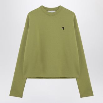 Ami Ami De Coeur Matcha Green Sweatshirt