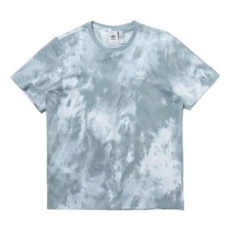 adidas Mens adidas SS22 Tie Dye Sports Home Short Sleeve Colorblock T-Shirt HE9448