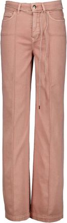 Marc Cain Warri Wide Jeans - Dames - Loose Fit Jeans - Roze - XS - Katoen - Jeans