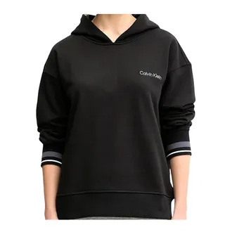 Calvin Klein Dames, Sweatshirts & Hoodies, Zwart, Maat: M Katoen