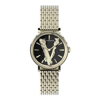Versace Virtus Barocca Dameshorloge - Dames - Horloges - Geel - ONE Size - Accessoires