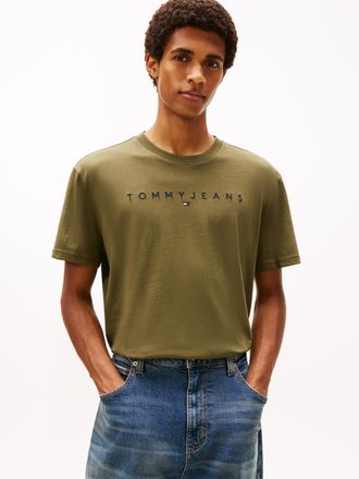 Tommy Jeans TJM REG LINEAR LOGO TEE EXT