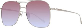 Scotch & Soda Gouden Vierkante Gradient Zonnebril - Dames - Zonnebrillen - Geel - ONE Size - Accessoires
