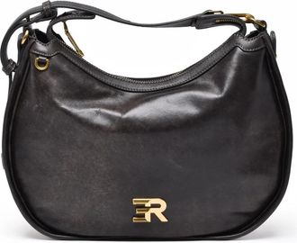 Ermanno Scervino Angelica Shoulder Bag With Luxurious Bovine Leather And Spacious Design
