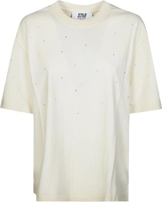 Golden Goose T-Shirt Degrade - Dames - T-shirts - Beige - M - Tops