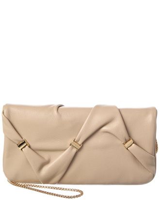 Ferragamo Leather Wallet On Chain