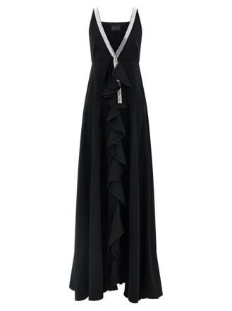 Giovanni Bedin Black Ruffle dress