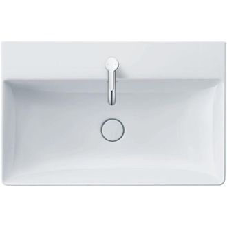 Duravit Duravit DuraSquare lavabo, 80x47cm, 1 trou pour robinet, sans