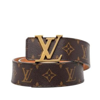 Louis Vuitton Pre-owned Vintage Reversible Monogram Canvas Belt - female - Louis Vuitton Vintage - Vintage Belts - Brown - ONE SIZE - Pre-owned