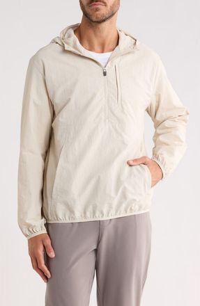 Zella Course Anorak in Grey Moonbeam at Nordstrom Rack, Size Xx-Large